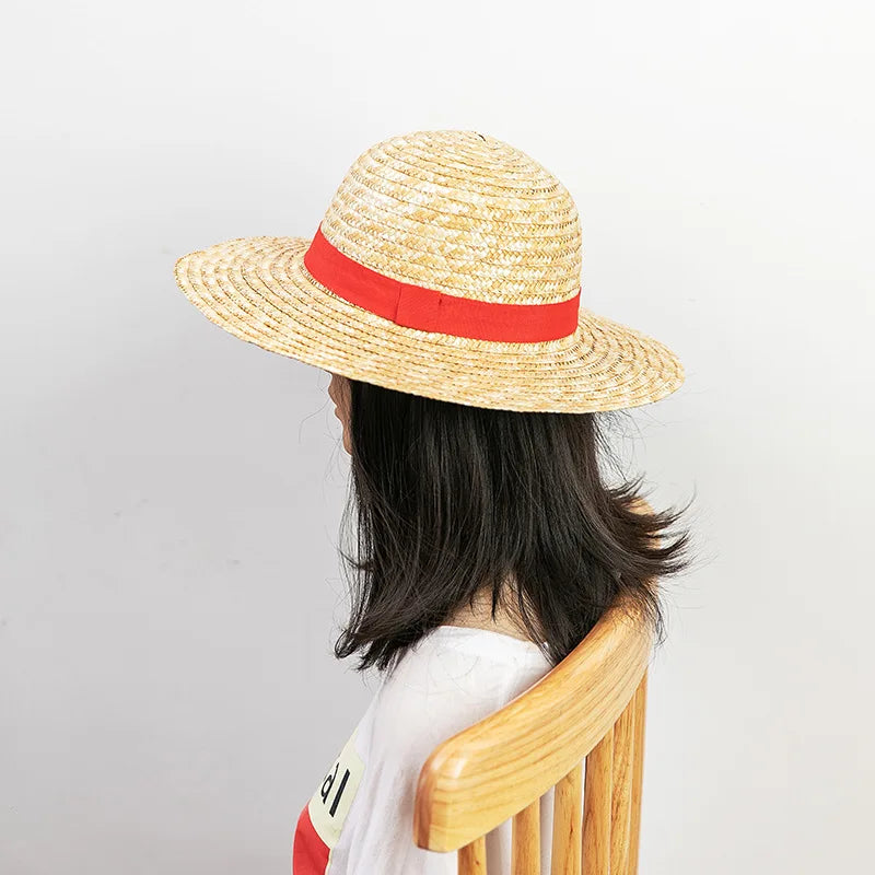 Luffy’s Iconic Straw Hat – Premium Anime Cosplay & Streetwear Sun Hat