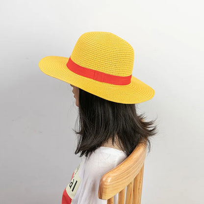 Luffy’s Iconic Straw Hat – Premium Anime Cosplay & Streetwear Sun Hat